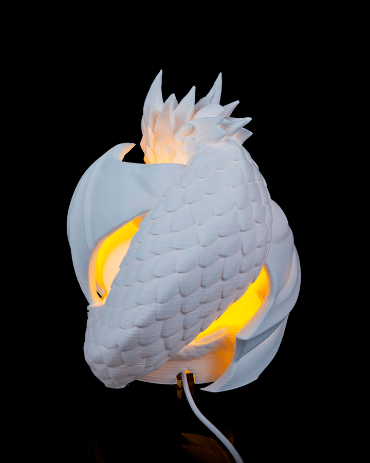 Dragon Sphere Table Lamp