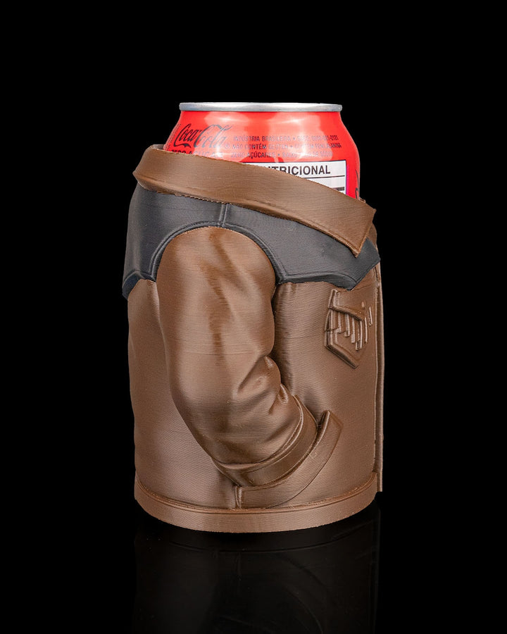 Suede Jacket Can Holder
