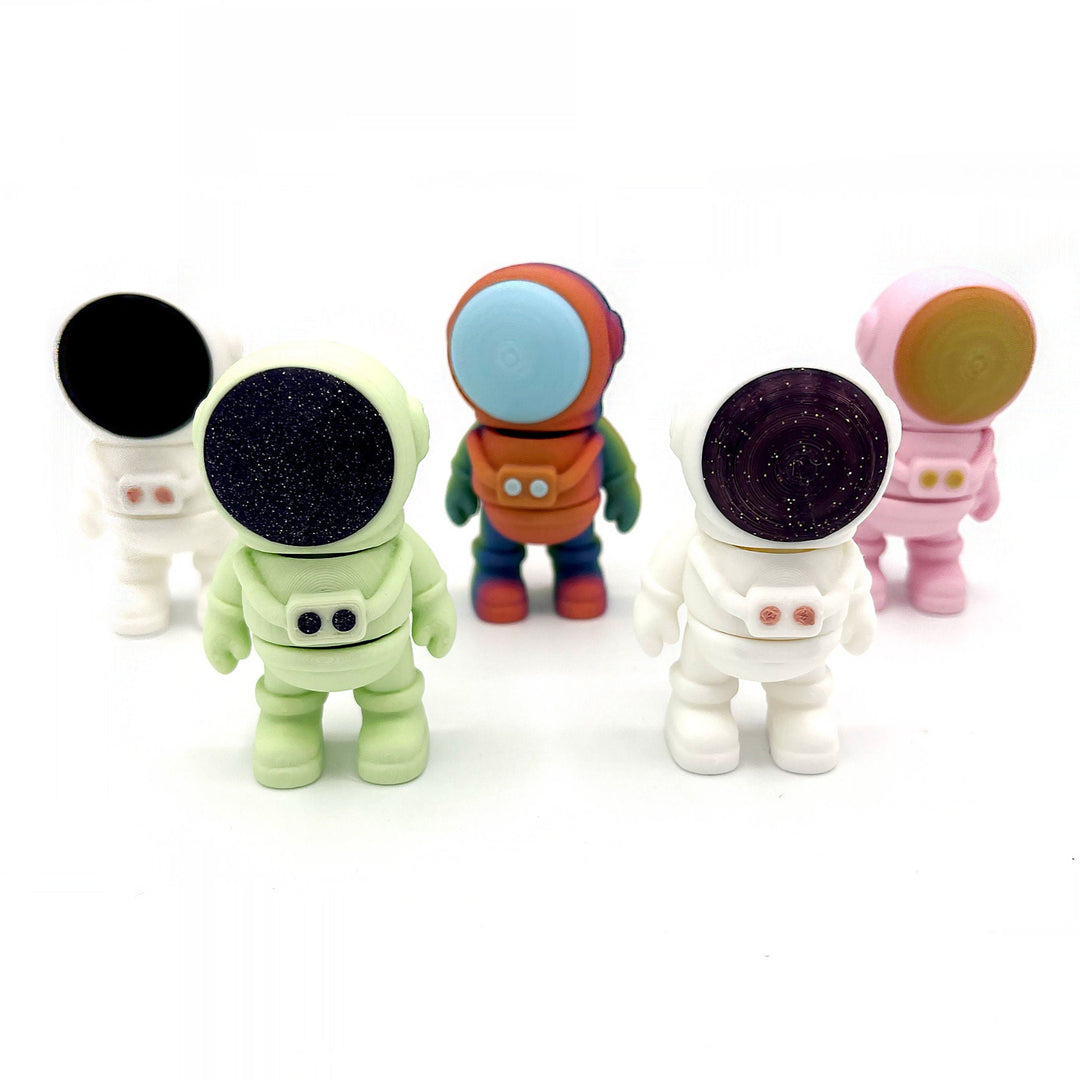 Astronaut Toy with Cryogenic Chamber