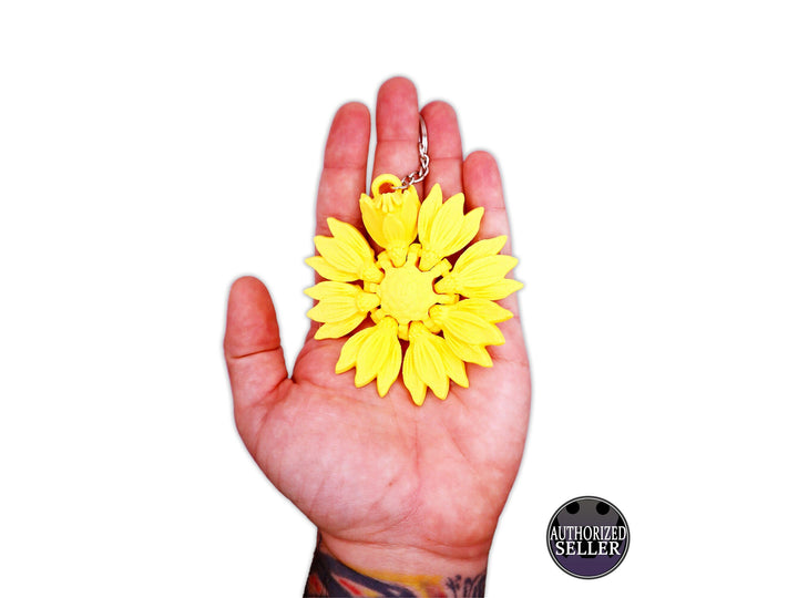 Sunflower Keychain